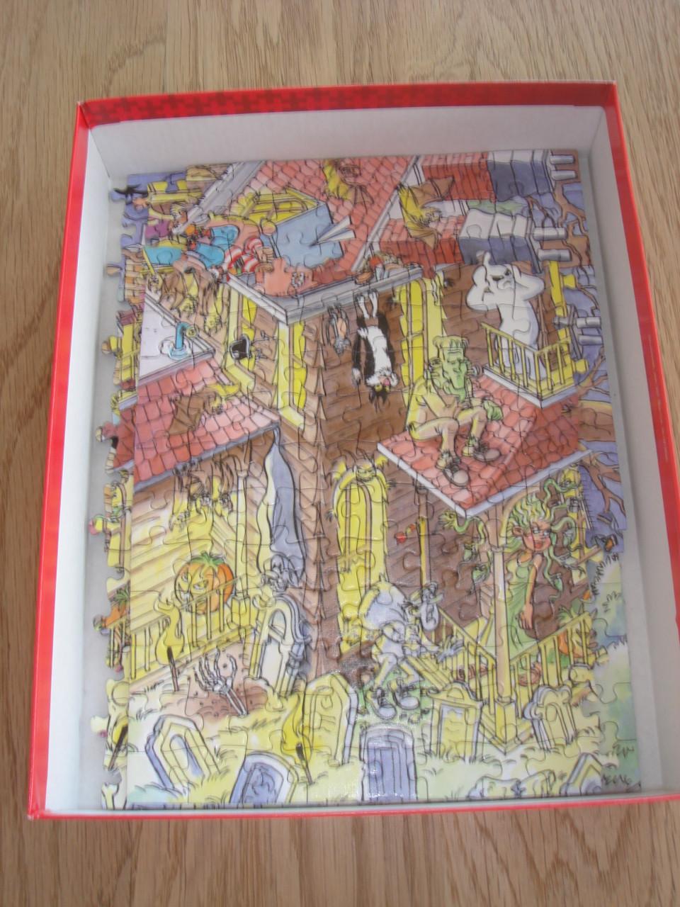 Te koop Complete Jan van Haasteren puzzel Trick or Treat 500 stukjes