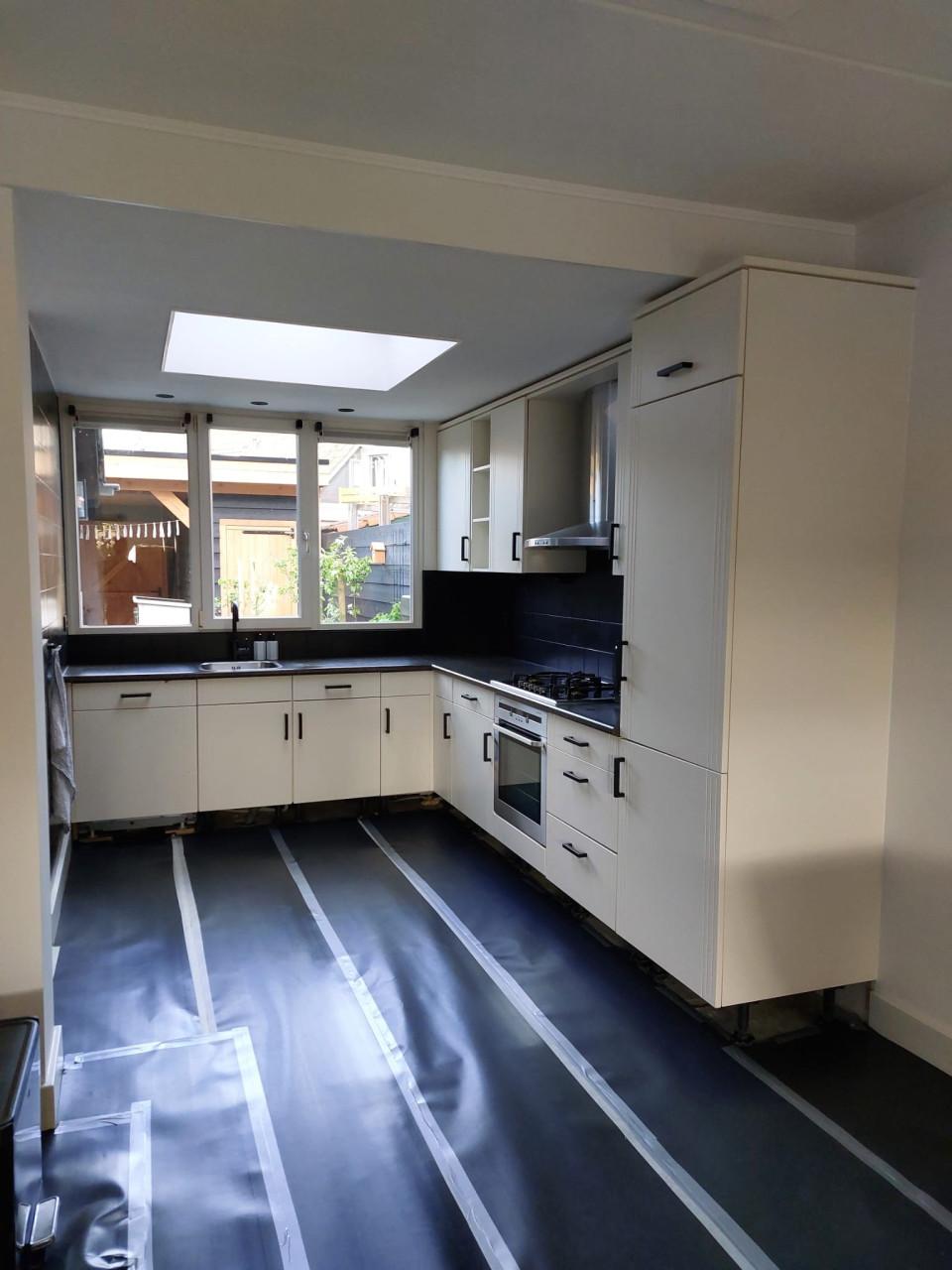 Keuken hoekopstelling gebruikt