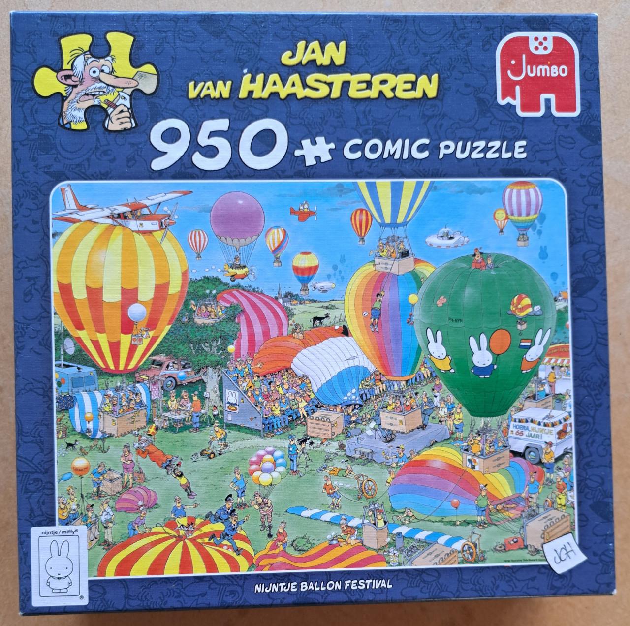 JAN VAN HAASTEREN - NIJNTJE BALLOON FESTIVAL 950 stukjes compleet