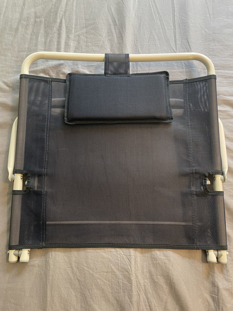 Inklapbare ruggesteun bed