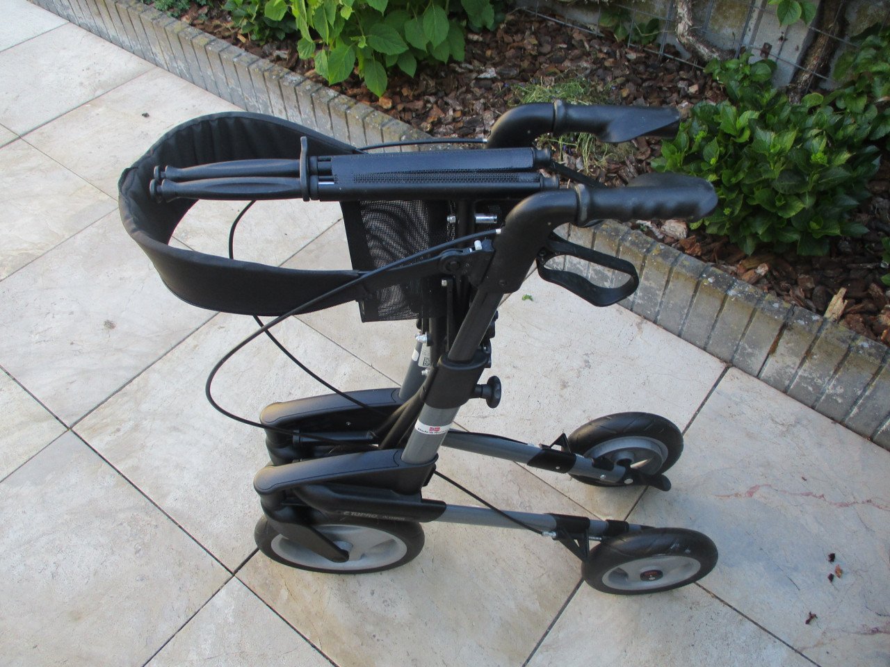 Zgan Topro Olympos opvouwbare lichtgewicht rollator met grote wielen