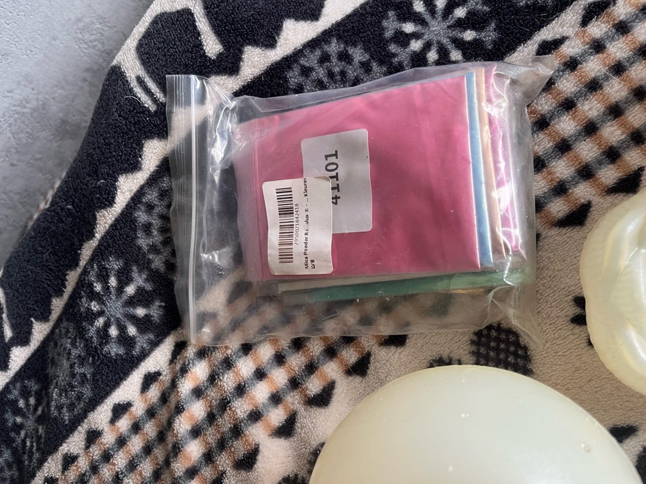 Vormpjes voor epoxy