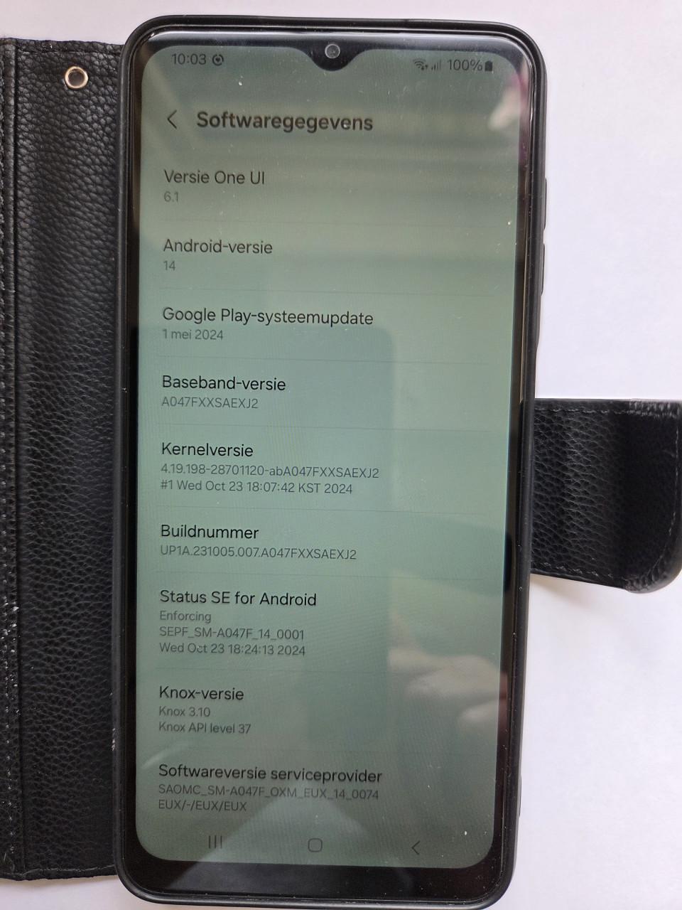 Nog nieuwe Samsung A04 mobile telefoon.