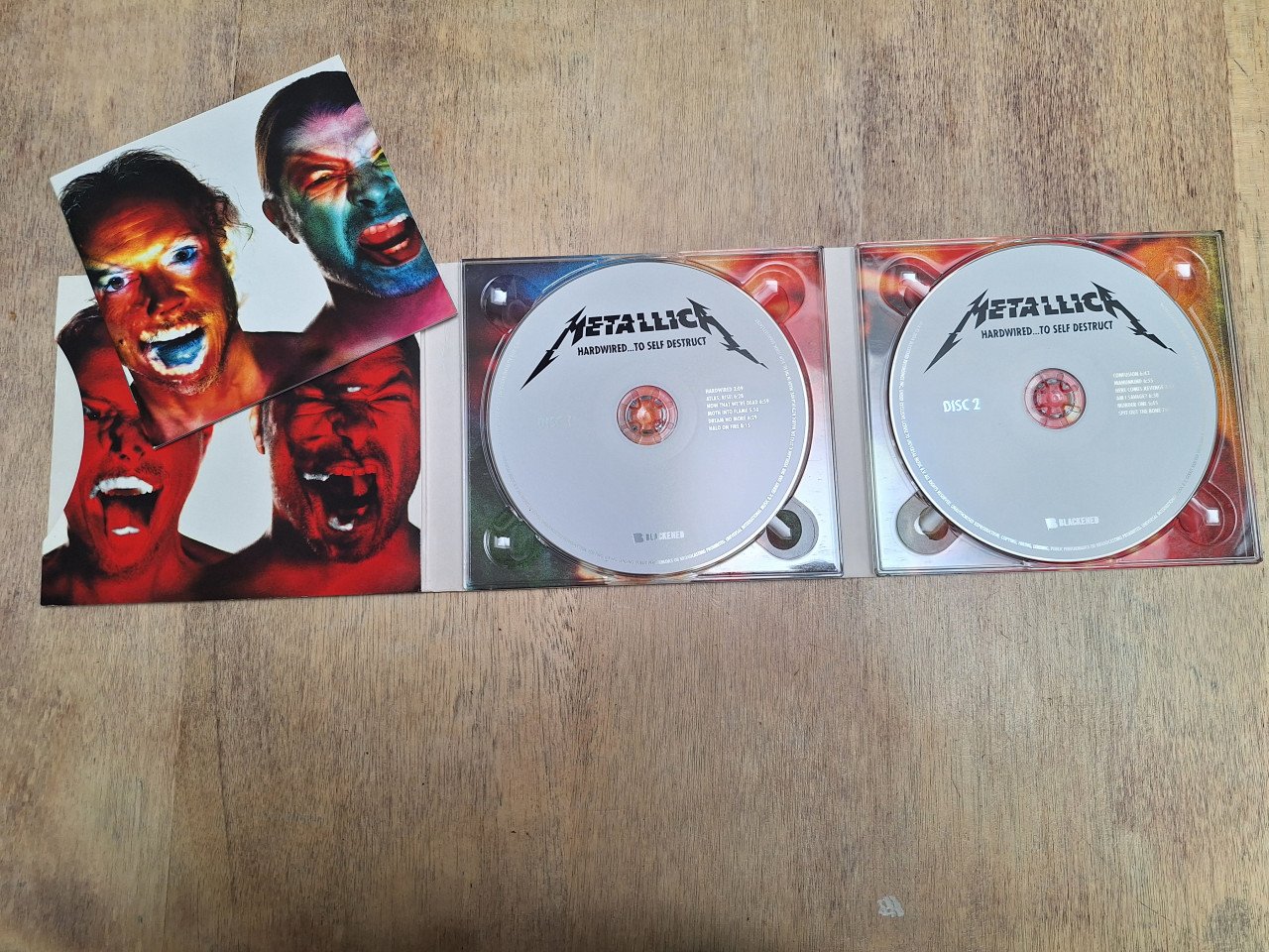 Cd Metallica Hardwired to self destruct