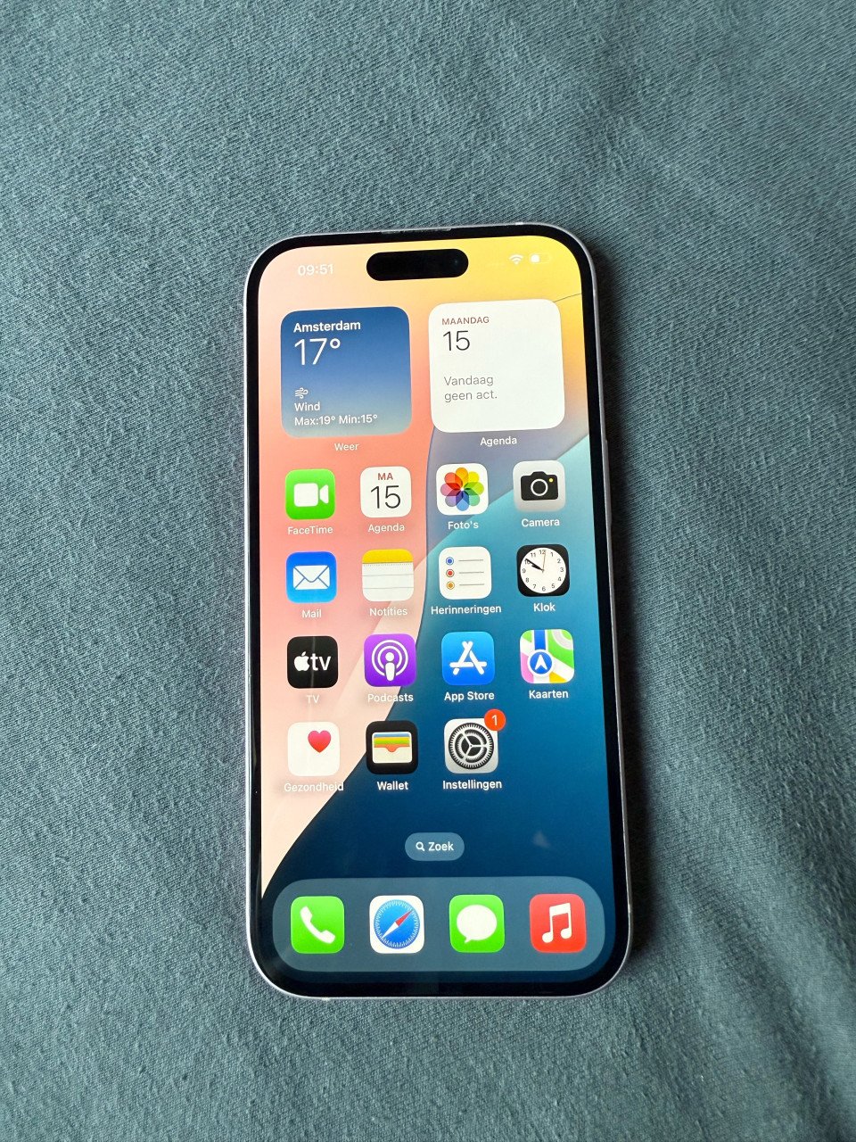 IPhone 15 Roze - 128GB