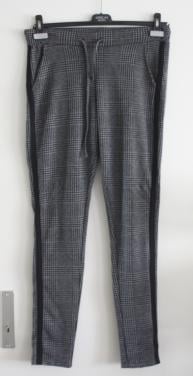 Grijs zwart geruiten jegging  maat s