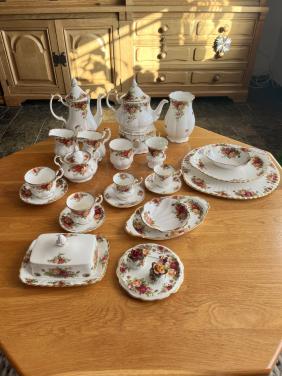 Royal Albert “Old Country Roses” servies-set – Bone China, England