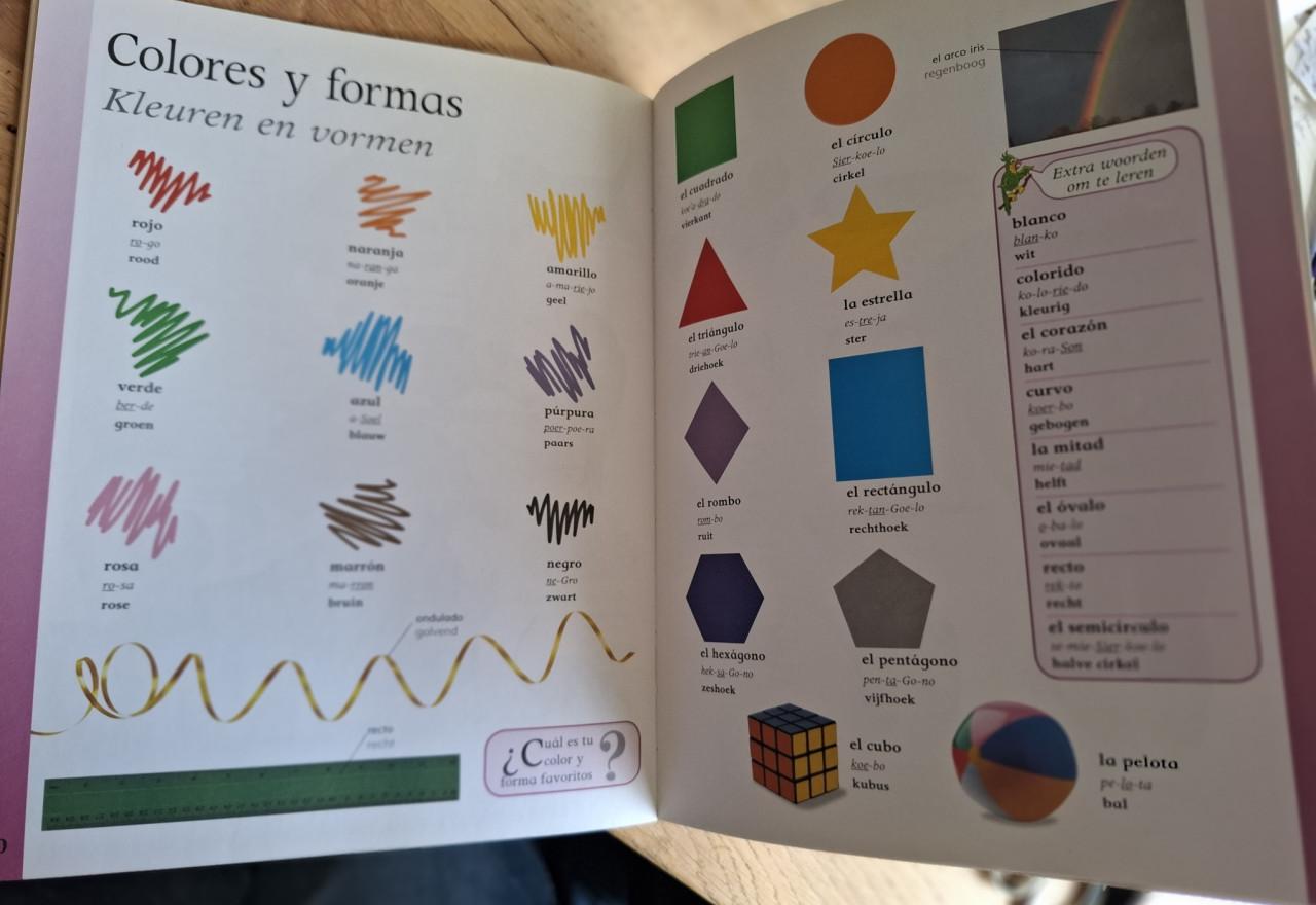 Spaanse les voor kinderen, 3 boekjes en een CD