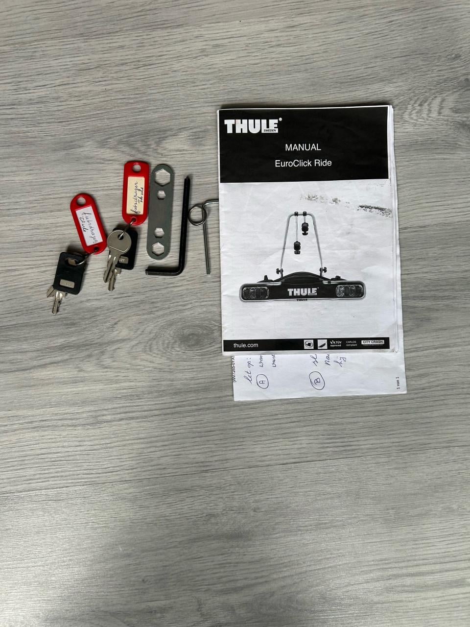 Thule EuroClick Ride fietsendrager - Zo goed als nieuw