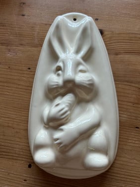 VINTAGE aardewerk puddingvorm