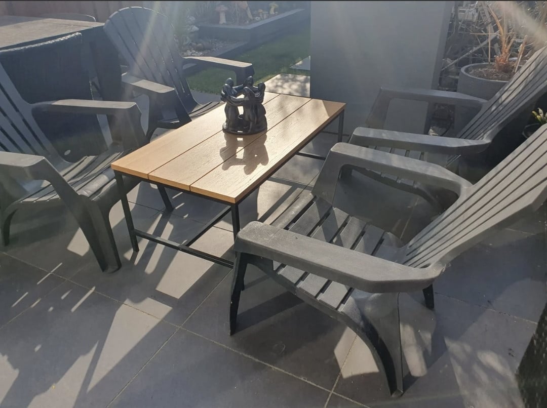 Te koop trendy tuinset | bezorgen mogelijk.