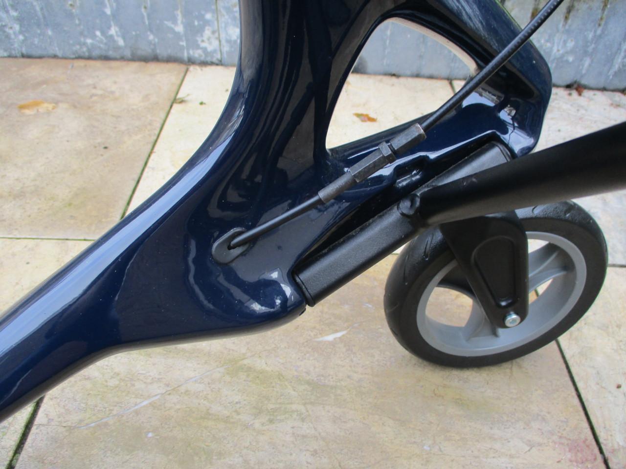 Zgan Topro Pegasus opvouwbare lichtgewicht rollator van carbon