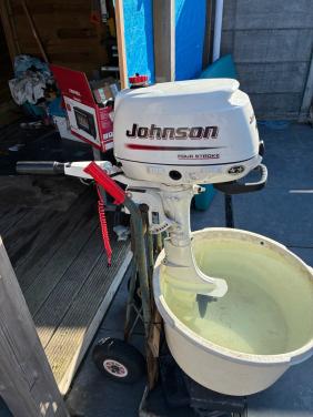Te koop johnson 4 pk four stroke