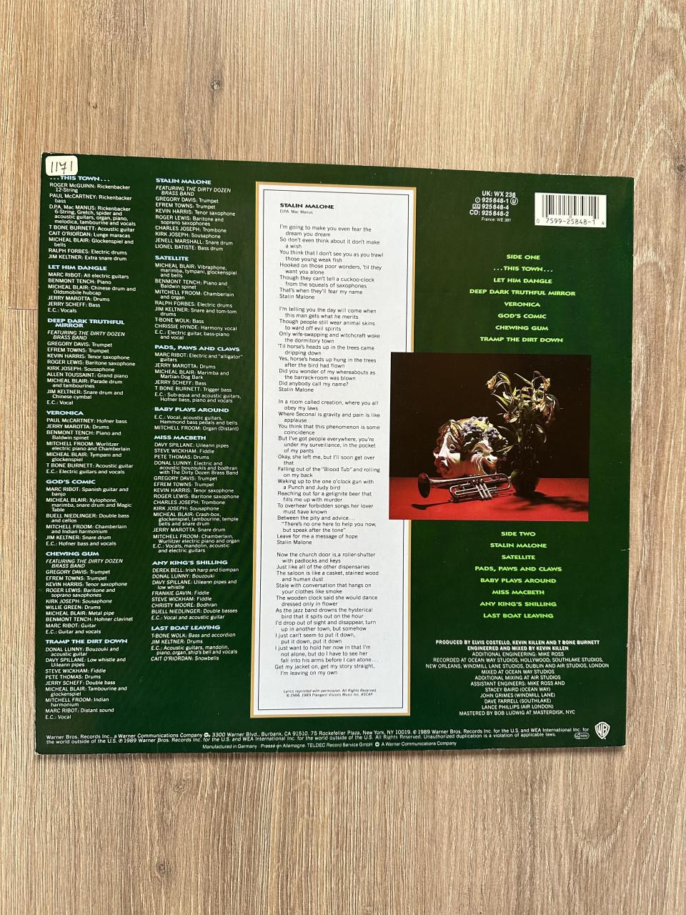 Elvis Costello - Spike / vinyl lp