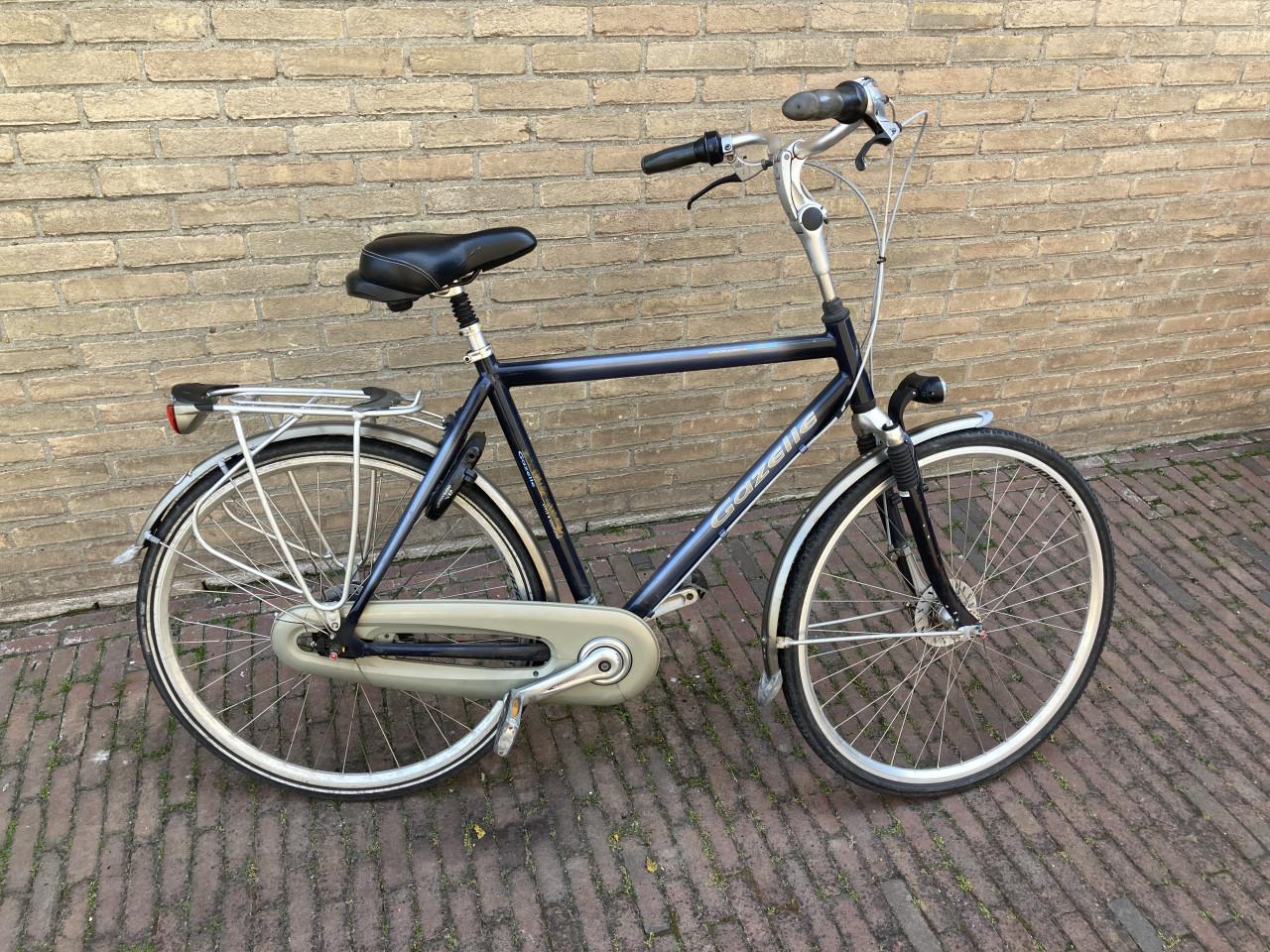 Gazelle Davos heren stationsfiets met nexus 8 versnellingen