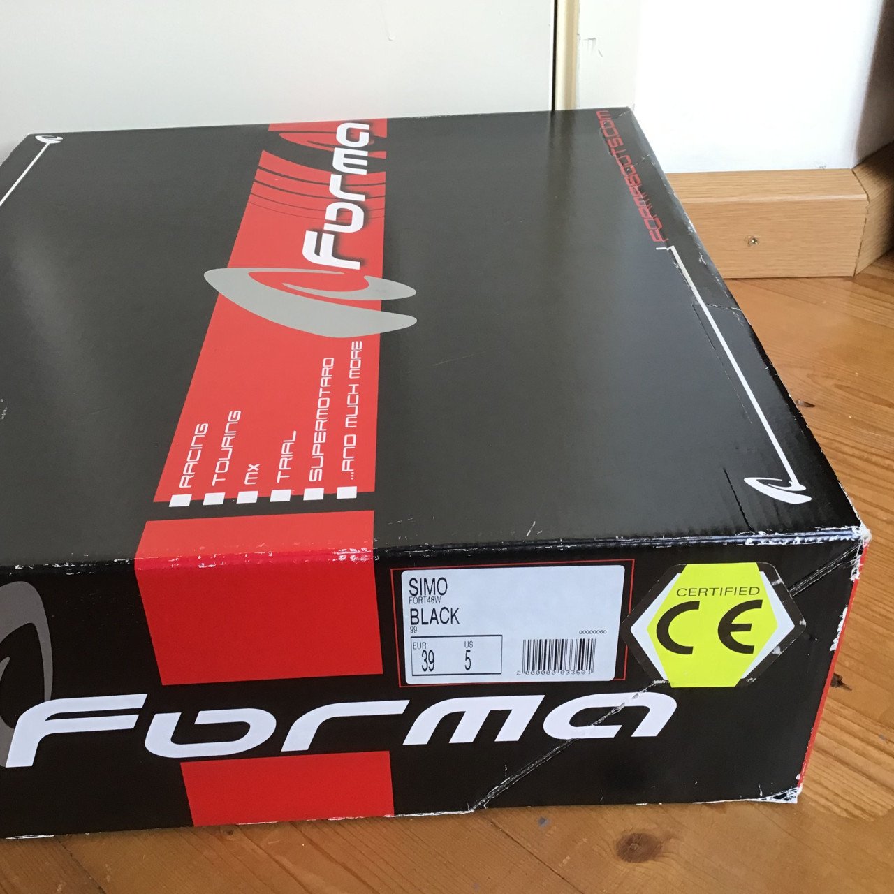 Motorlaarzen, Forma high Performance maat 39