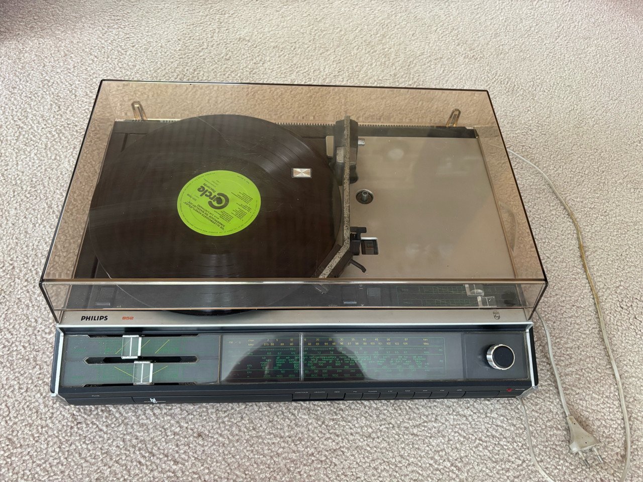 Platenspeler Philips uit de jaren ‘70