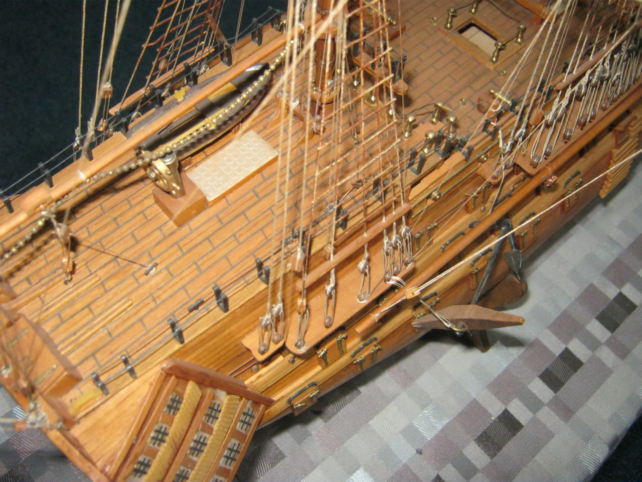 Modelschip HMS. VICTORY.