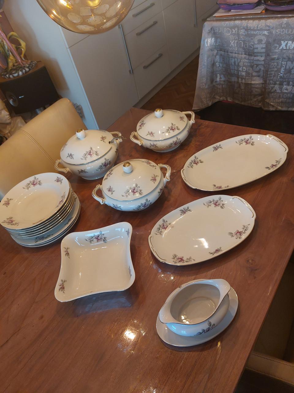 Porseleinen Bavaria Servies