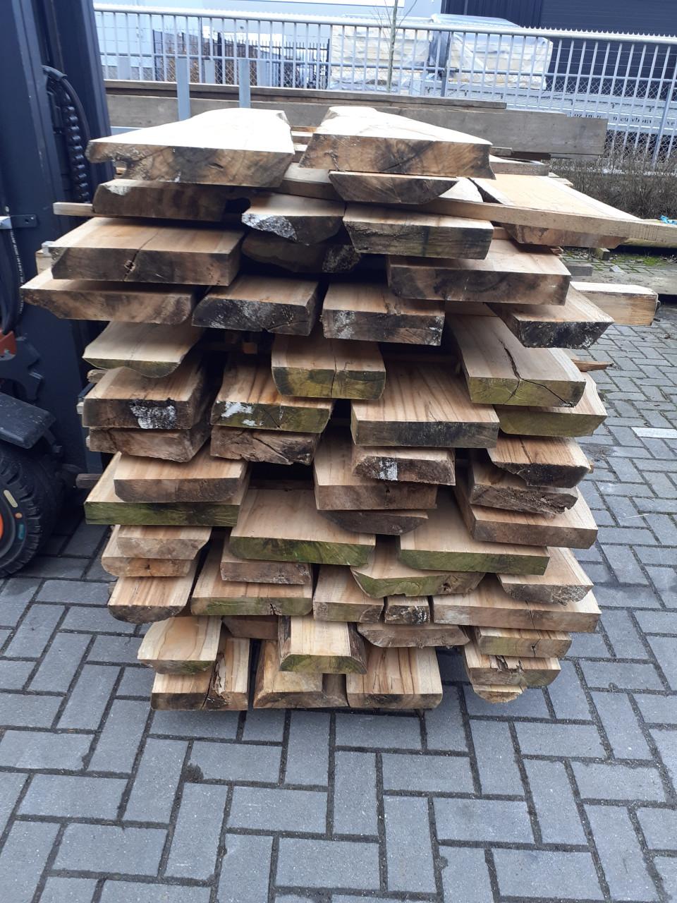 Teak, essen plataan amberboom boomstambladen 25 euro bij hhzb