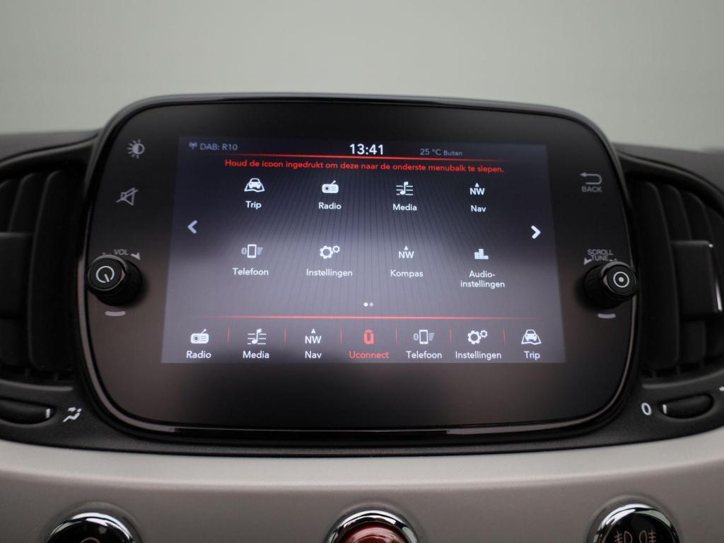 Fiat 500 1.0 hybrid cult | cabrio | lmv | dab | cruise control | parkeer se