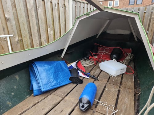 Vlet met trailer