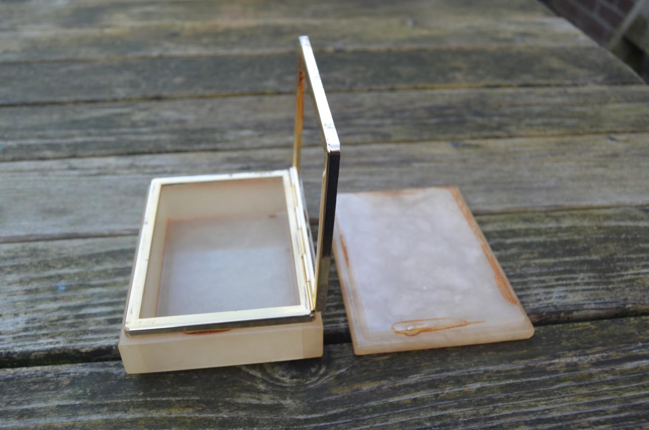 Onyx gedecoreerd doosje