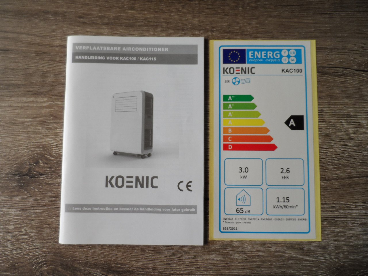 KOENIC In Zeer Goede Staat Mobiele Airco