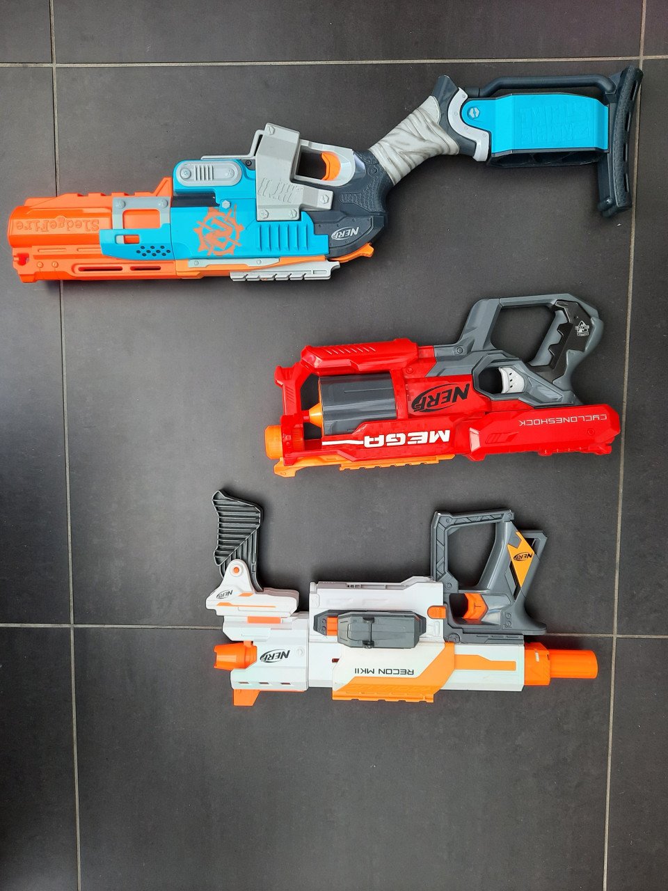 9 Nerf-pistolen en accessoires
