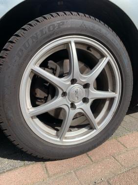 Winterbanden met velg