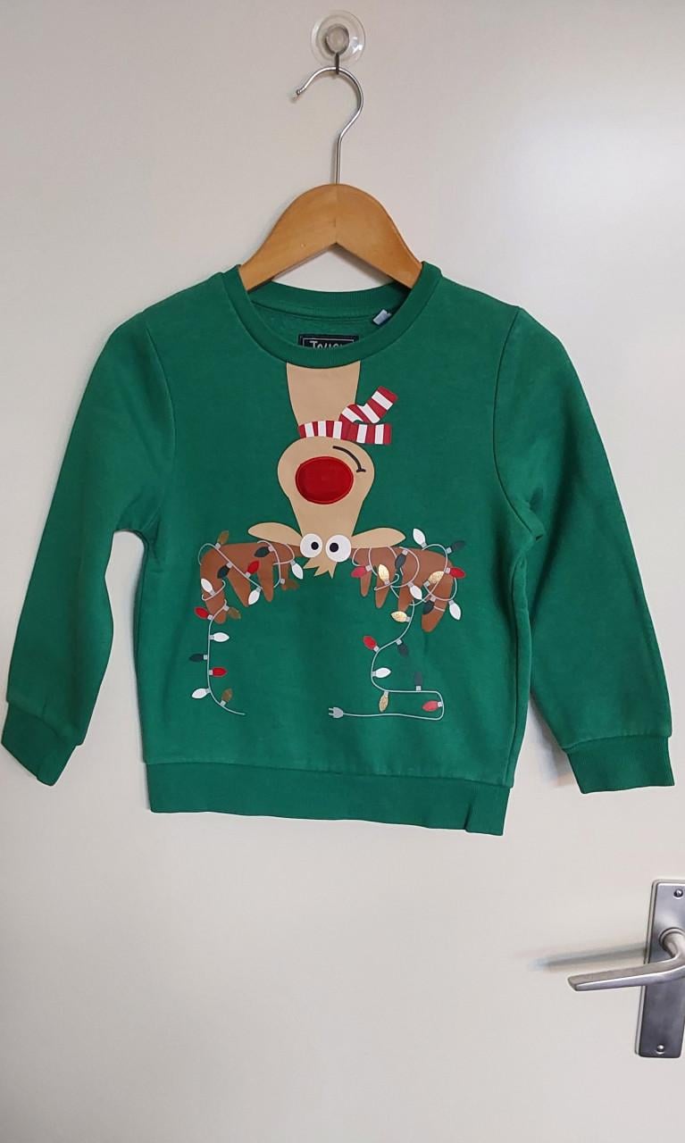 Kersttrui van het merk C&A in maat 116