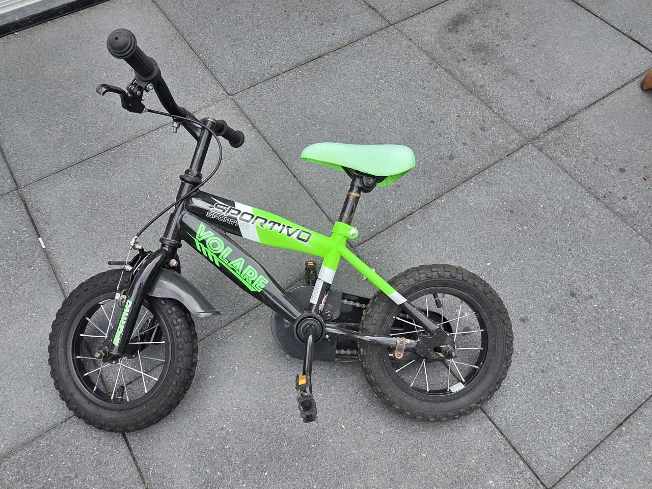 Volare Sportivo kinderfiets - groen/zwart