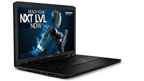 Game Laptop-Medion Erazer-17,3inch-Full HD-i7-werk16giga-W11-SSD-Office2019