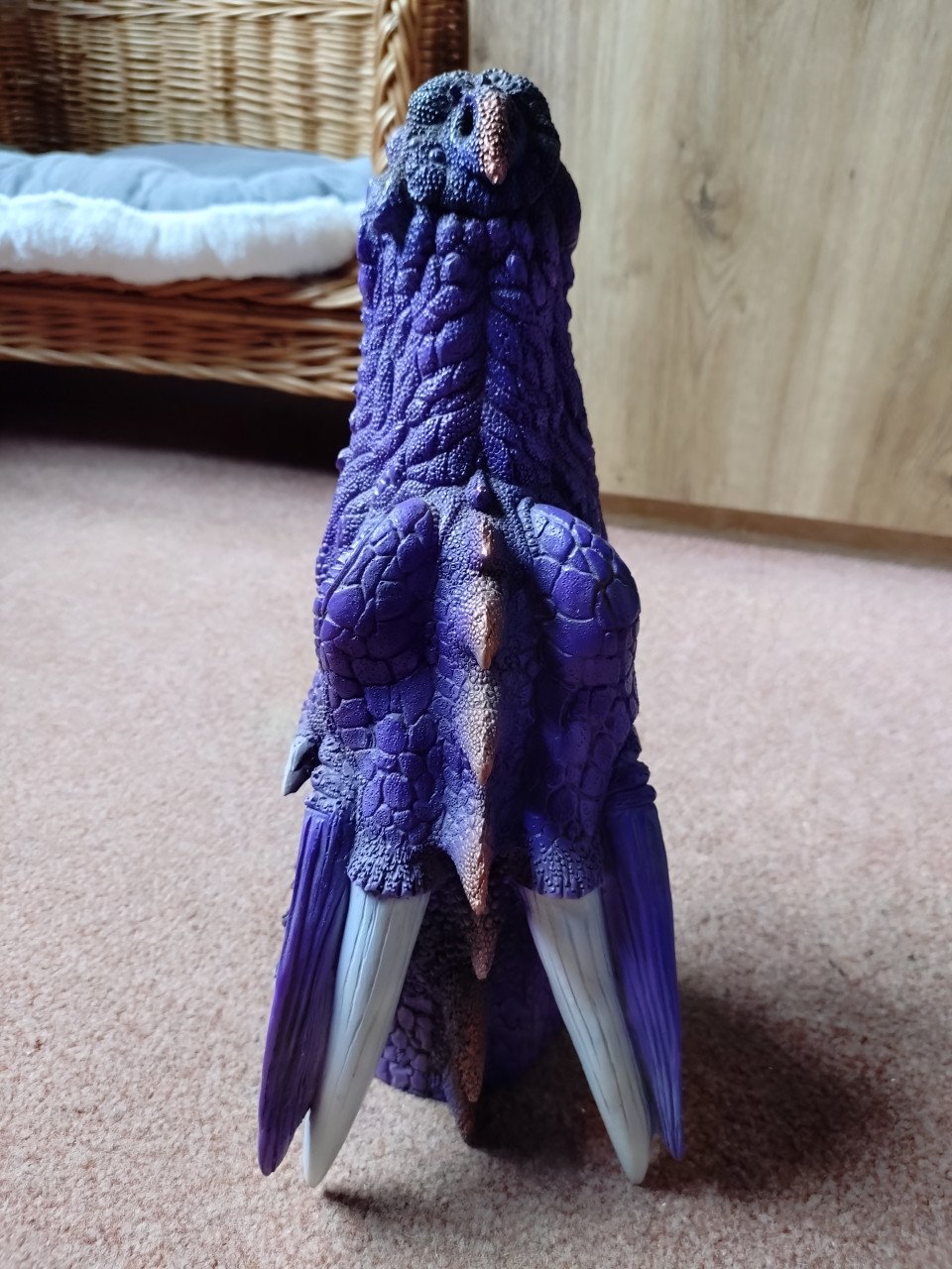 Wierookhouder drakenhoofd