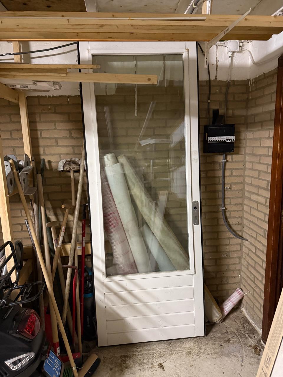 Hardhouten deur 2320x784mm