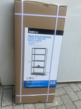 Metalen opbergrek