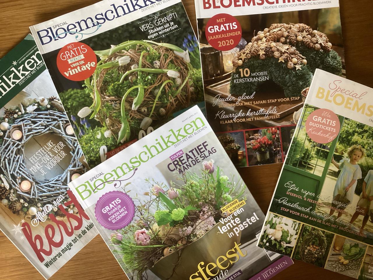 5x Bloemschikken special.