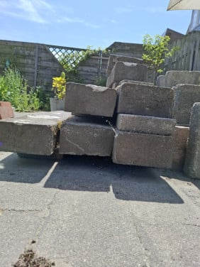 Gratis afhalen betonnen bielzen