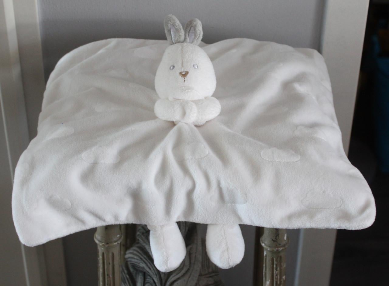 Konijn knuffel met doek