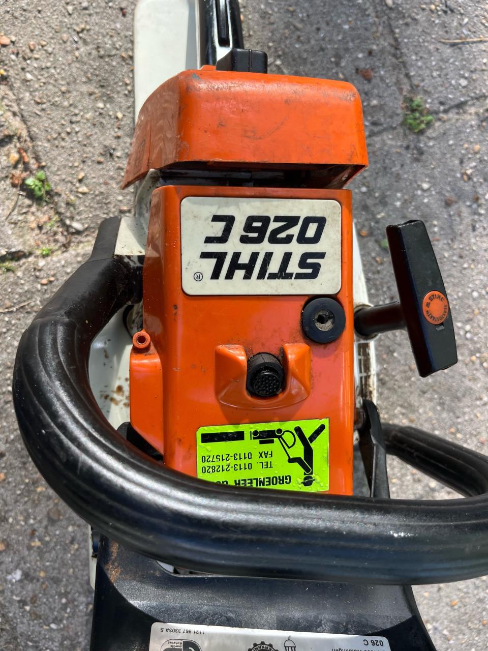 2 x Stihl 026, prof zagen