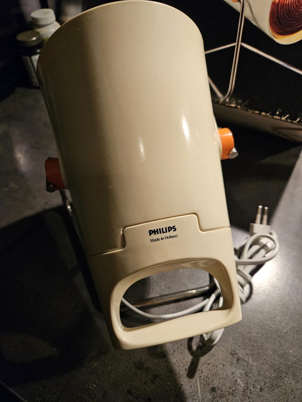 Werkende vintage philips infraphil infrarood warmte lamp..
