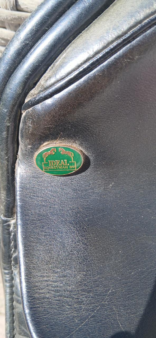 17 inch dressuurzadel leder