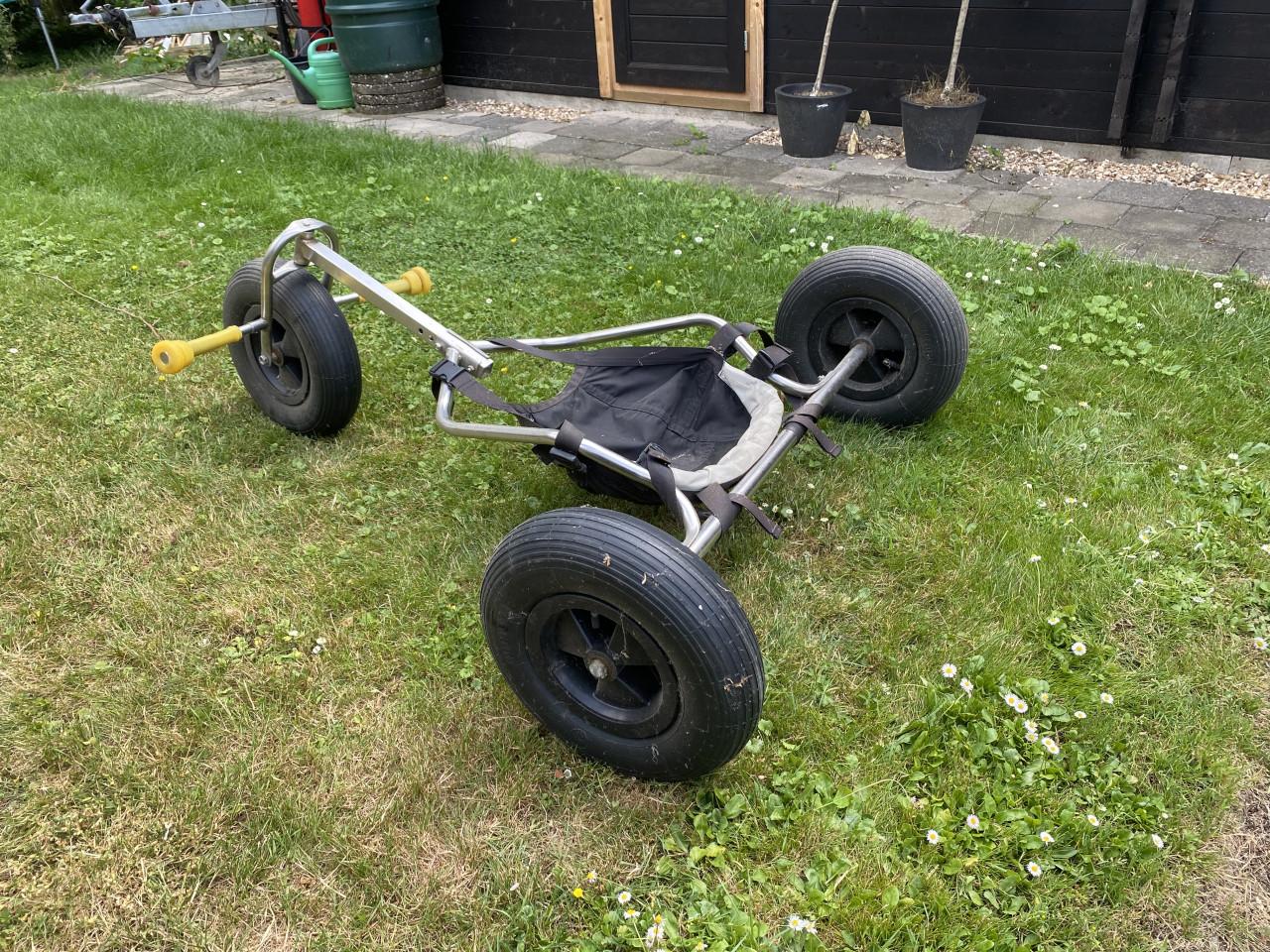 Te koop: Kite Buggy RVS - voor avontuurlijke vliegerraar