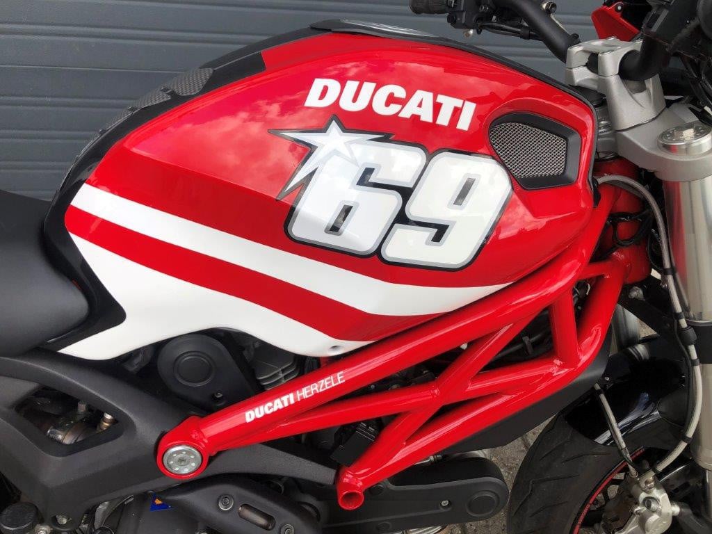 Ducati M796 "Nicky Hayden" uit 2012 met 13dkm, unieke motor, rijklaar €5250