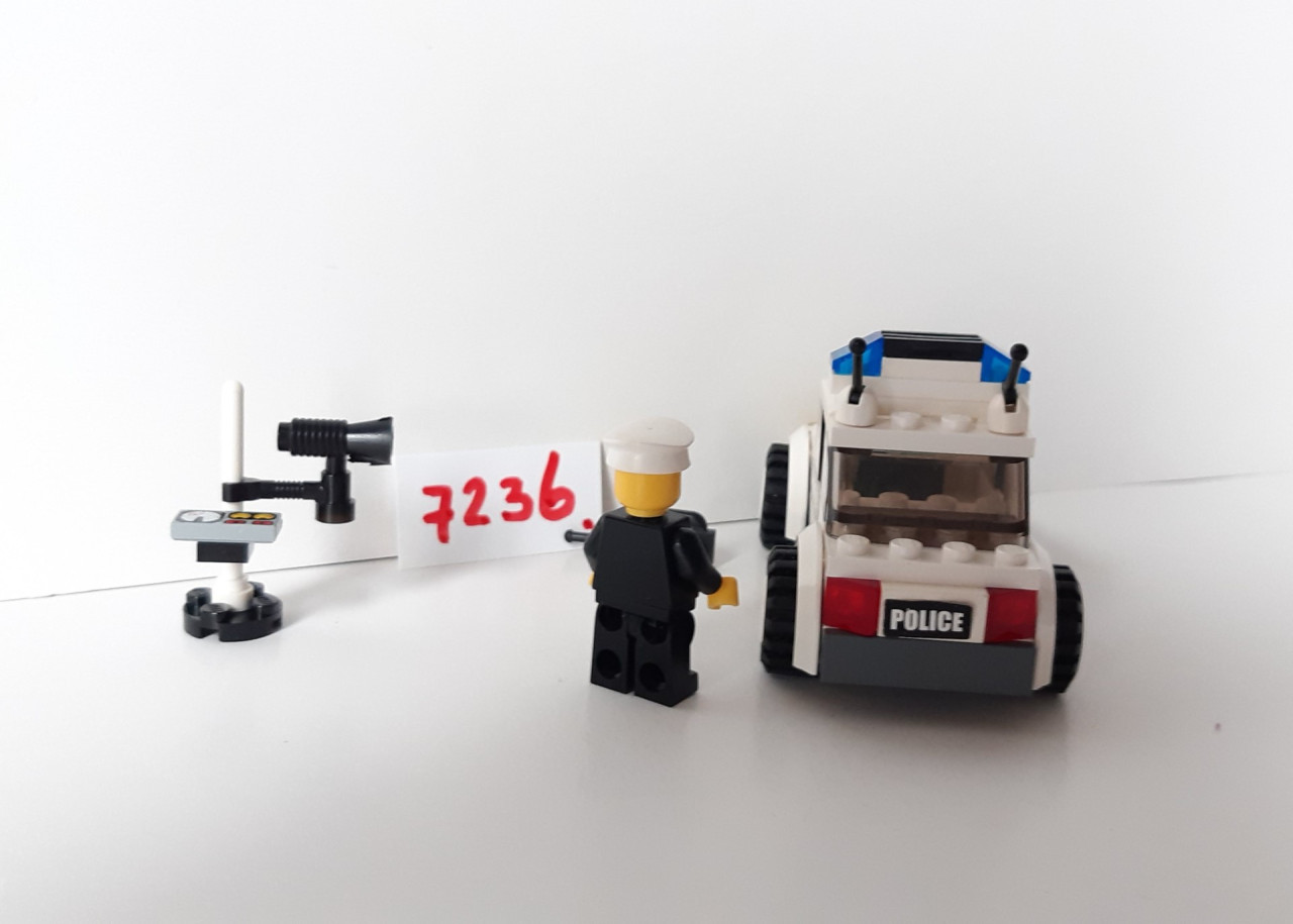 Lego City 7236: politie met radarcontrole.