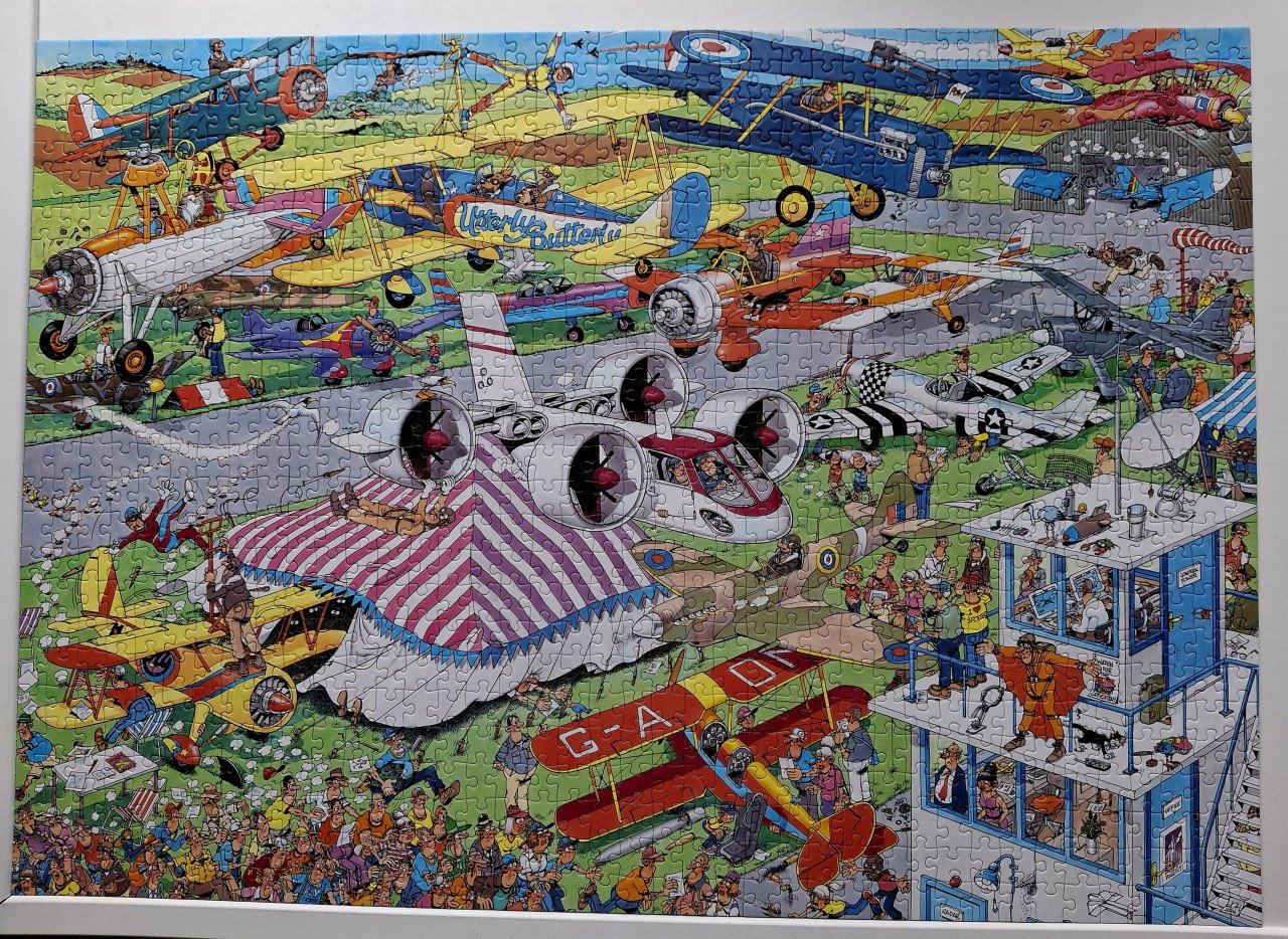 🧩 Jan van Haasteren: the Airshow