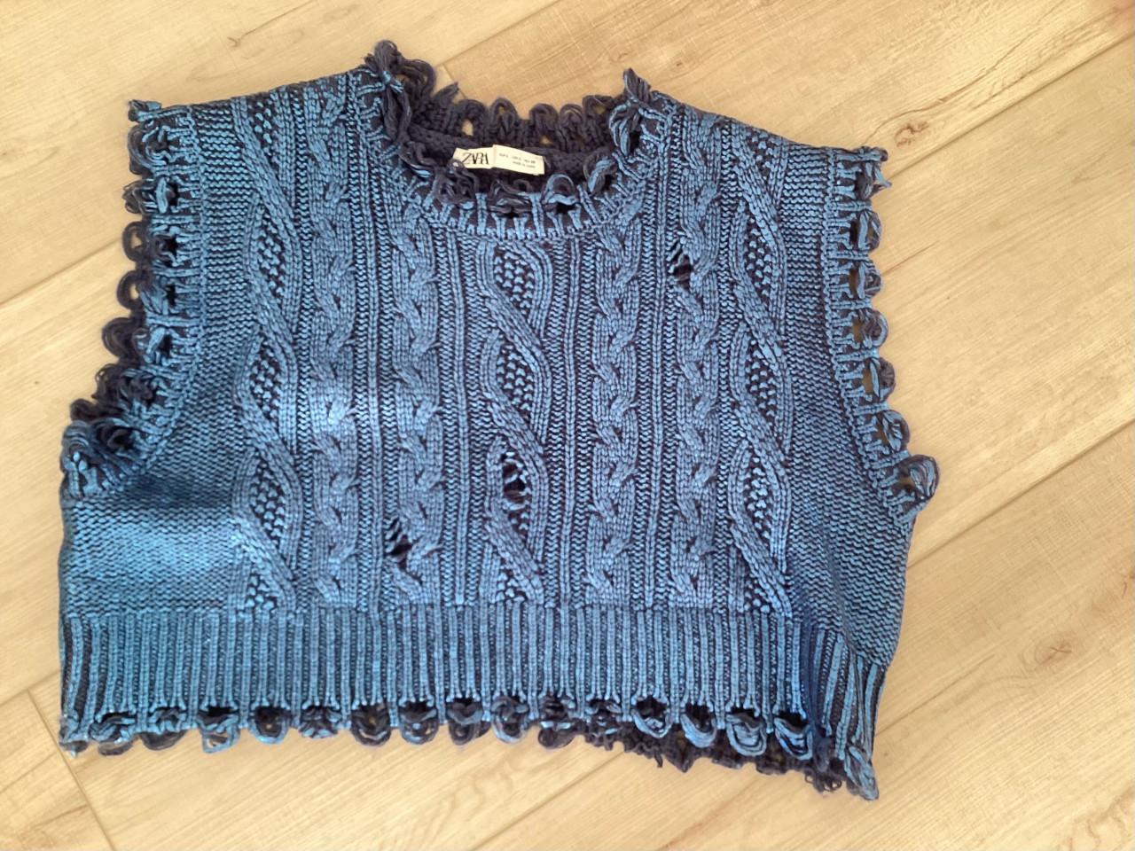 Nieuwe crop top zara maat L