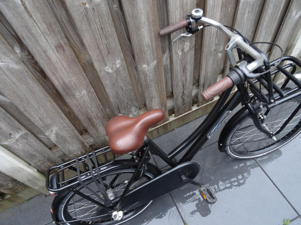 🚲 Popal Meisjesfiets – 22 inch – 3 Versnellingen – Zwart 🖤