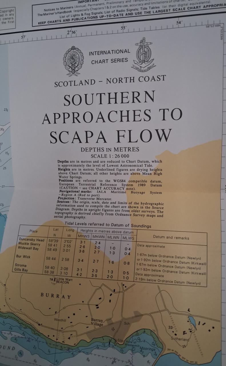 Verzameling zeekaarten.