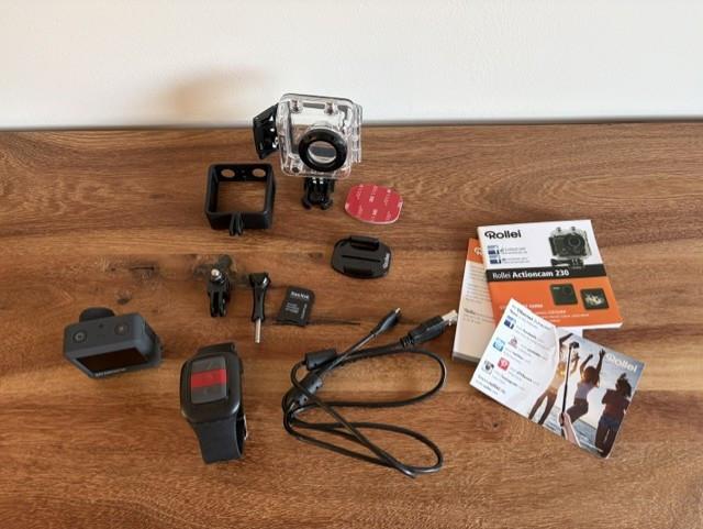 Rollei | Actioncam 230 met accessoires
